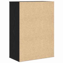 Berkfield Home Sideboard with Drawer Black oak 60 x 31 x 84 cm Particle board - thumbnail 8