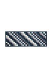JVL 'Mega Machine Washable Doormat & Runner, Pixels in Black - Size: 57 cm x 150 cm - thumbnail 3