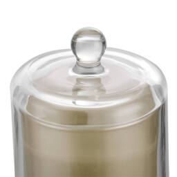 Garden Sanctuary Soy Wax Scented Candle Lychee & White Tea in Grey - thumbnail 6