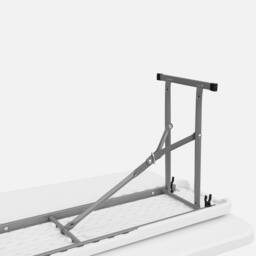 sweeek Foldable Plastic Reception Table With Bench in White - thumbnail 2