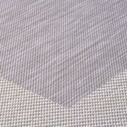 THE RUGS Outdoor Indoor Grey Bordered Rug Weatherproof Jet Washable - Size: 120 cm x 170 cm - thumbnail 3