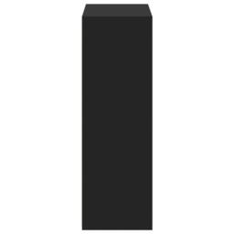 Berkfield Home Highboard Black 70x41x124 cm Engineered Wood - Size: 70 x 41 x 124 cm - thumbnail 5