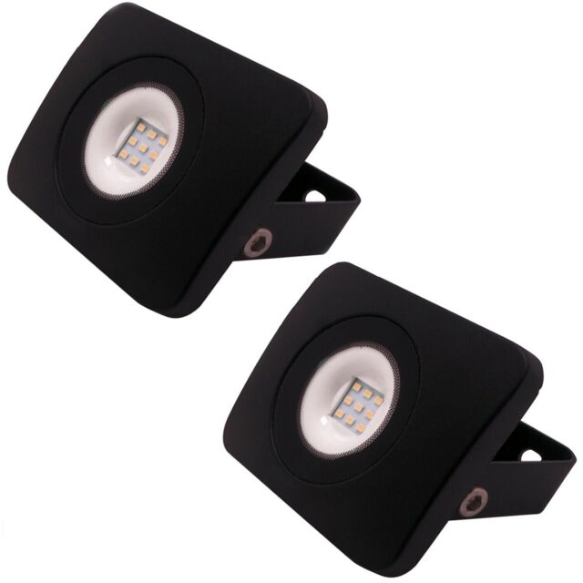 Loops PREMIUM 2x Slim Outdoor 10W LED Floodlight Bright Security IP65 Waterproof Light - image 1