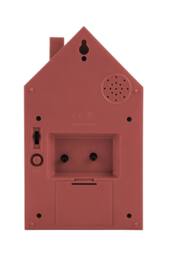 PRESENT TIME Karlsson Alarm Clock Modern Cuckoo - Red Ochre - thumbnail 4