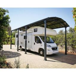 Palram Alpine Carport Kit 8500 RV - L863 x W352 x H307 - Grey - thumbnail 5
