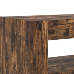 Berkfield Home Sideboard Smoked Oak Engineered Wood 116 x 30 x 75 cm in Brown - thumbnail 9