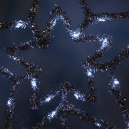 Samuel Alexander Battery Powered Silver Star Tree Topper with White Multi-Action LEDs - thumbnail 5