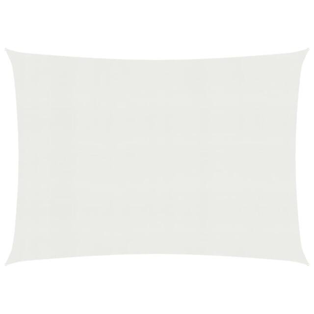 Berkfield Home Sunshade Sail 160 g/m ² White 5x6 m HDPE - image 1
