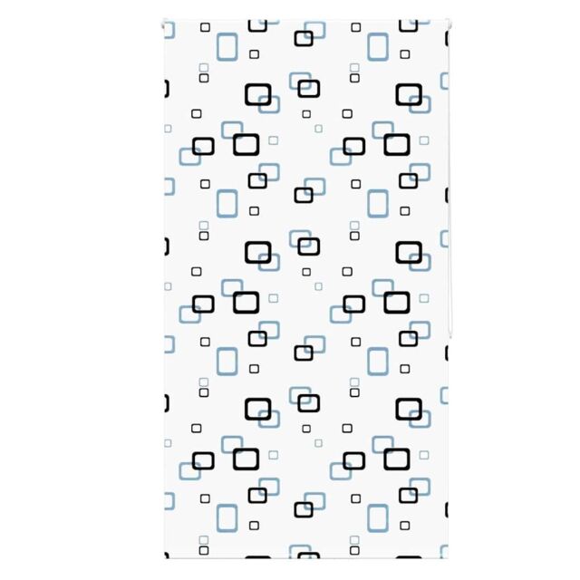 Berkfield Home Shower Roller Blind 120x240 cm Fabric Width 116 cm in White - image 1