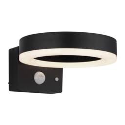 Netlighting Solarleuchte Outdoor Modern Wall Lamp Matt Black IP44 LED 4000K