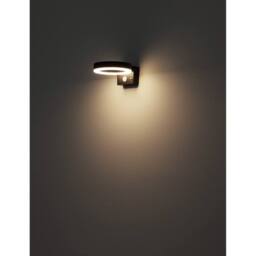 Netlighting Solarleuchte Outdoor Modern Wall Lamp Matt Black IP44 LED 4000K - thumbnail 5