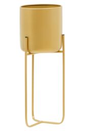 Orsina Avento Large Floor Planter in Gold - thumbnail 2