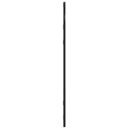 Berkfield Home Wall Mirror Black 30x60 cm Arch Iron - thumbnail 4