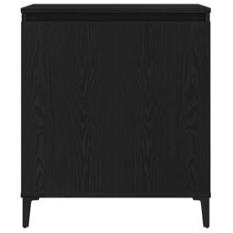 Berkfield Home Sideboard Black Oak 60x35x70 cm Engineered Wood - Size: 60 x 35 x 70 cm - thumbnail 7