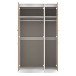 Ready Assembled 2 U Gloucester Tall Triple Mirror Wardrobe (Ready Assembled) in White - thumbnail 8