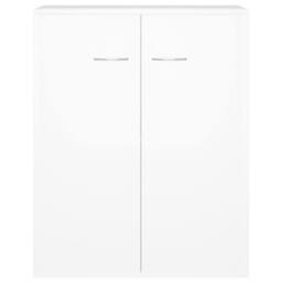 Berkfield Home Sideboard White 60x30x75 cm Engineered Wood - Size: 60 x 30 x 75 cm - thumbnail 5