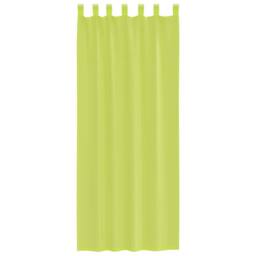 Berkfield Home Voile Curtains with Tab Top 2 pcs Apple Green - thumbnail 4
