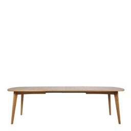 Furniture To Go A-Line Round Dining Table in White Oak in Light Oak - thumbnail 5