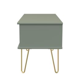 Ready Assembled 2 U Fuji 1 Drawer Coffee Table (Ready Assembled) in Pale Green - thumbnail 2