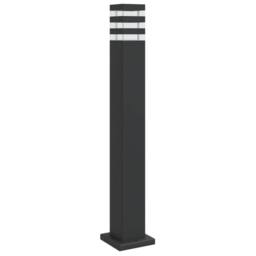 Berkfield Home Outdoor Floor Lamp Black 80 cm Aluminium - thumbnail 3