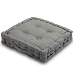 Snug City Chunky Booster Cushion in Chocolate - Size: 45 cm x 45 cm - thumbnail 9