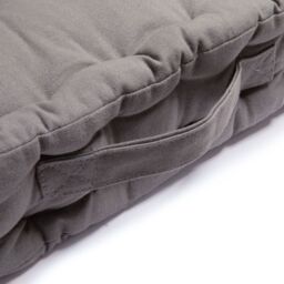 Snug City Chunky Booster Cushion in Chocolate - Size: 45 cm x 45 cm - thumbnail 8