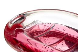 Orsina Acrylic Hearts Soap Dish, Floating Heart Feature in Red - thumbnail 5