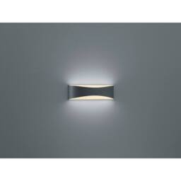 Netlighting Konda Modern Outdoor Flush Wall Lamp Anthracite 3000K IP65 UK Stock in Black - thumbnail 2