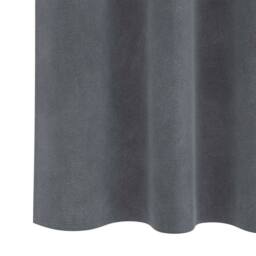 Berkfield Home Blackout Curtains with Top Tape 2 pcs Super Light Grey Velvet - thumbnail 7