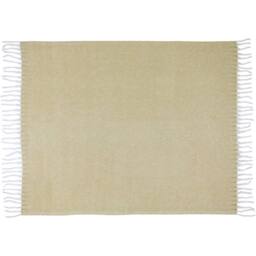 Floso Dolly Polyester Blanket in Beige - thumbnail 1