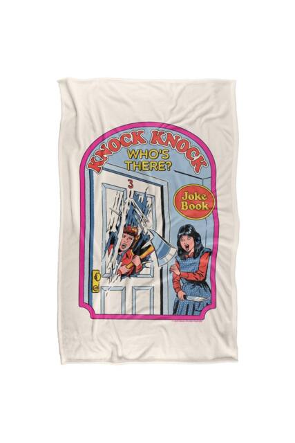 Steven Rhodes Knock Knock Who'S There Silky Super Soft Throw Blanket - Size: Large - image 1