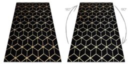 RugsX Gloss Rug in Black - Size: 200 cm x 290 cm - thumbnail 2