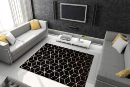 RugsX Gloss Rug in Black - Size: 200 cm x 290 cm - thumbnail 5