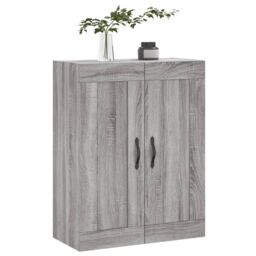 Berkfield Home Wall Mounted Cabinet Grey Sonoma 69.5x34x90 cm Engineered Wood - thumbnail 4