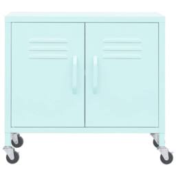 Berkfield Home Storage Cabinet Mint 60x35x56 cm Steel - Size: 60 x 35 x 56 cm - thumbnail 3