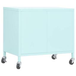 Berkfield Home Storage Cabinet Mint 60x35x56 cm Steel - Size: 60 x 35 x 56 cm - thumbnail 5