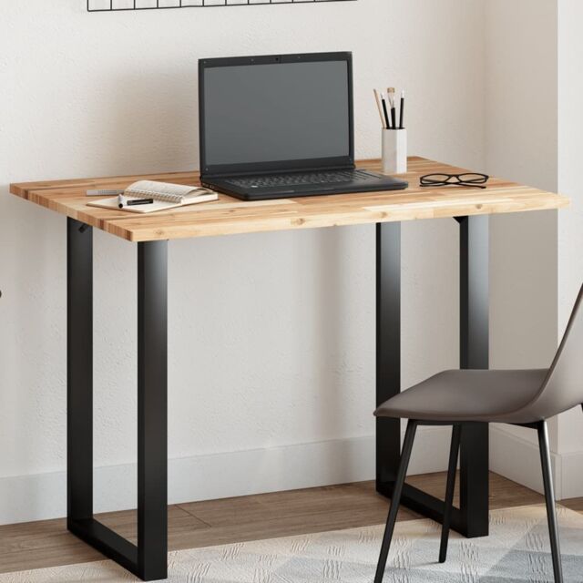 Berkfield Home Table Top Rectangular 120x70x2 cm Solid Wood Acacia in Brown - Size: 120 x 70 x 2 cm - image 1