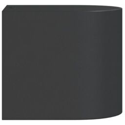 Berkfield Home Outdoor Wall Light Black Die-cast Aluminium - thumbnail 5