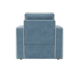 Wyld Haus Moose Retro Duck Egg Blue Upholstered Armchair - thumbnail 5