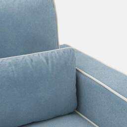 Wyld Haus Moose Retro Duck Egg Blue Upholstered Armchair - thumbnail 6