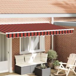 Berkfield Home Awning Valance for 4 m Frame Multicolour 3.8x0.2 m