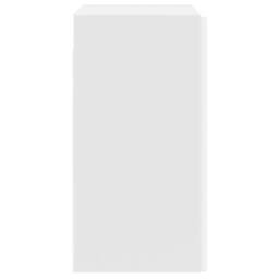 Berkfield Home Kitchen Wall Cabinet with Glass Door Porto White - thumbnail 7
