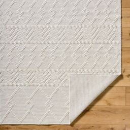 Livabliss Hygge Hand Woven Wool Global Rug in Cream - Size: 150 cm x 230 cm - thumbnail 5