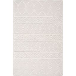 Livabliss Hygge Hand Woven Wool Global Rug in Cream - Size: 150 cm x 230 cm - thumbnail 2