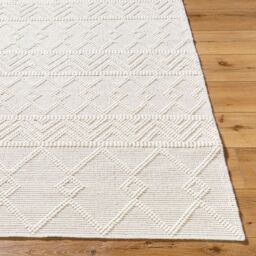 Livabliss Hygge Hand Woven Wool Global Rug in Cream - Size: 150 cm x 230 cm - thumbnail 6