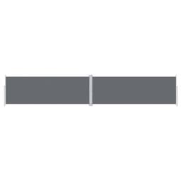 Berkfield Home Retractable Side Awning Anthracite 180x1000 cm in Dark Grey - thumbnail 3