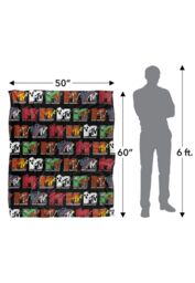 MTV Halloween Logos Silky Touch Super Soft Throw Blanket 152 X 127 cm in White - thumbnail 5