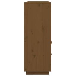 Berkfield Home Highboard Honey Brown 100x40x108.5 cm Solid Wood Pine - thumbnail 8