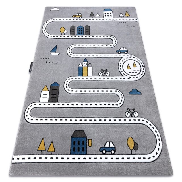 RugsX Petit Rug in Grey - Size: 80 cm x 150 cm - image 1