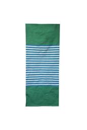 KDMD Indian Cotton Rug 70x170cm - Green & Blue, Handcrafted, Durable - Size: Medium - thumbnail 2